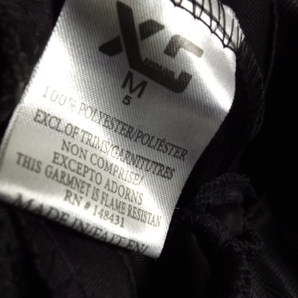 Brooklyn Roots NWT Cloth Black Joggers with White Accents Boys Sz 5 - Picture 5 of 6